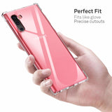 Galaxy Note 10 Plus Transparant Soft TPU Air Cushion Hoesje