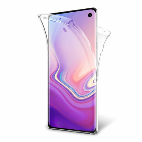 Galaxy S10 360° Full Cover Transparant TPU Hoesje