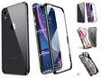 iPhone Xr 360° Magnetisch Hoesje Dubbelzijdig Glas