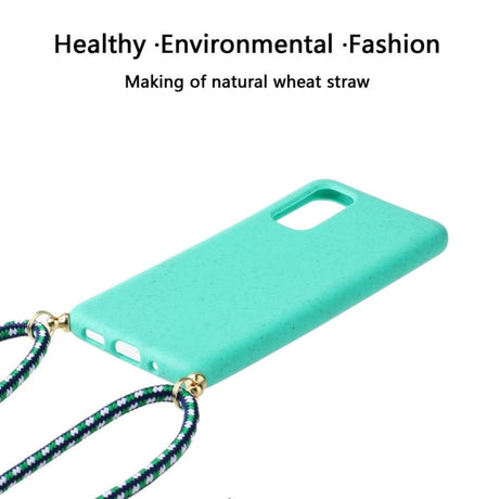 Galaxy S20 FE Crossbody TPU Hoesje met Koord Mint