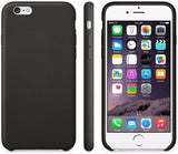iPhone 6 Plus / 6S+ Leren Back Cover Hoesje