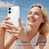 iPhone 17 Transparant Soft TPU Air Cushion Hoesje