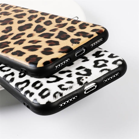 iPhone 6 / 6S Soft TPU Hoesje Luipaard Print