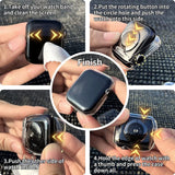 Apple Watch Series 10/11 46MM Transparant Soft TPU Hoesje Full Cover