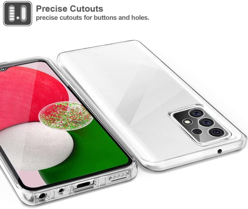 Galaxy A23 5G 360° Ultra Clear Hybrid PC + TPU Hoesje