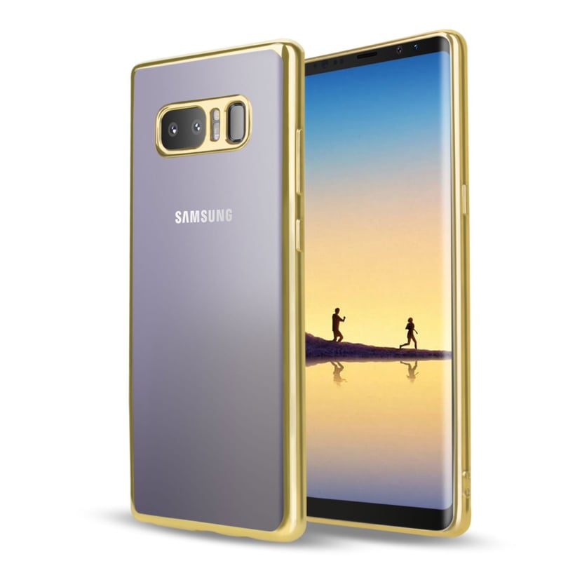 Galaxy Note 8 Soft TPU Hoesje Met Coating / Grijs