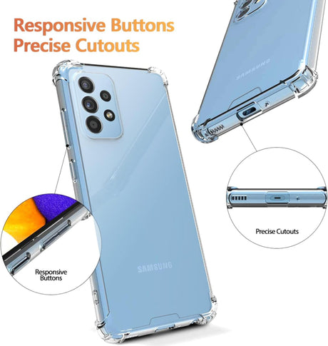 Galaxy A53 5G Transparant Soft TPU Air Cushion Hoesje