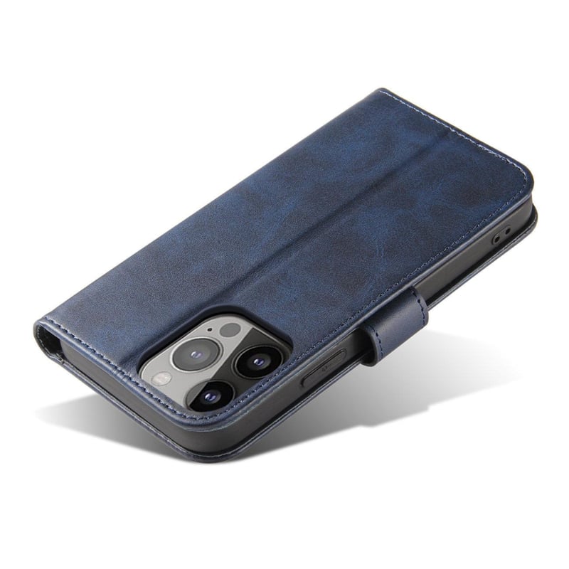 Galaxy S24 Plus PU-Leren Bookcase Portemonnee Hoesje Blauw