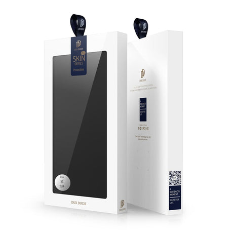 Galaxy S24 Dux Ducis Skin Pro Flip Case Zwart