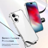 iPhone 17 Transparant Soft TPU Air Cushion Hoesje