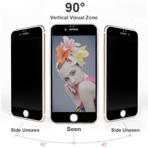 iPhone 7 Plus / 8 Plus Full Cover Privacy Tempered Glass Screen Protector