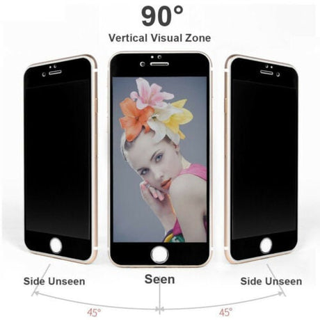 iPhone 7 Plus / 8 Plus Full Cover Privacy Tempered Glass Screen Protector