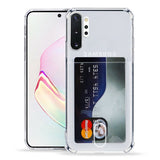 Galaxy S10E Transparant TPU Hoesje Met Pasjesvakje