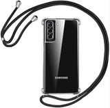 Galaxy S23 Crossbody Transparant TPU Hoesje met Koord