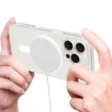 iPhone 16 Pro Transparant Hoesje met MagSafe - Hybrid TPU + PC