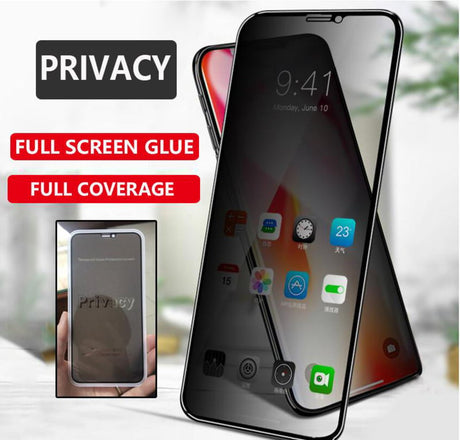 iPhone 11 Pro Max Full Cover Privacy Tempered Glass Screen Protector