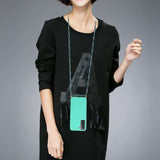 Galaxy S21 Crossbody TPU Hoesje met Koord Mint