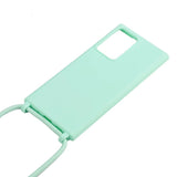 Galaxy Note 10 Plus Crossbody TPU Hoesje met Koord Mint