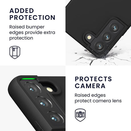 Galaxy S23 Soft TPU Case Hoesje Matte Zwart