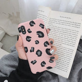 iPhone 6 / 6S Soft TPU Hoesje Luipaard Print