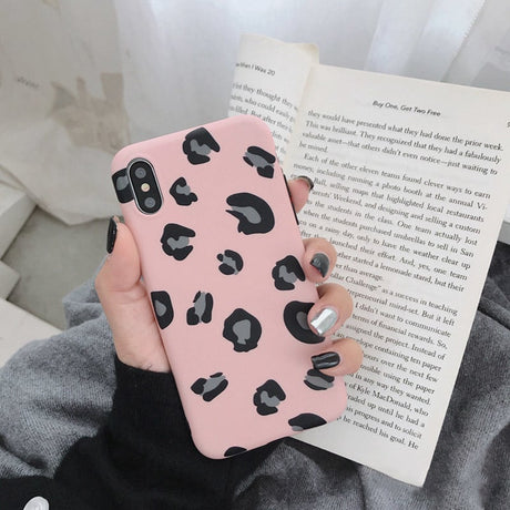 iPhone 6 / 6S Soft TPU Hoesje Luipaard Print