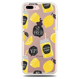 iPhone 7 Plus / 8 Plus Soft TPU Hoesje So Fresh Lemonade Print