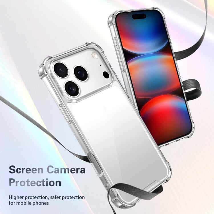 iPhone 17 Pro Max Transparant Soft TPU Air Cushion Hoesje