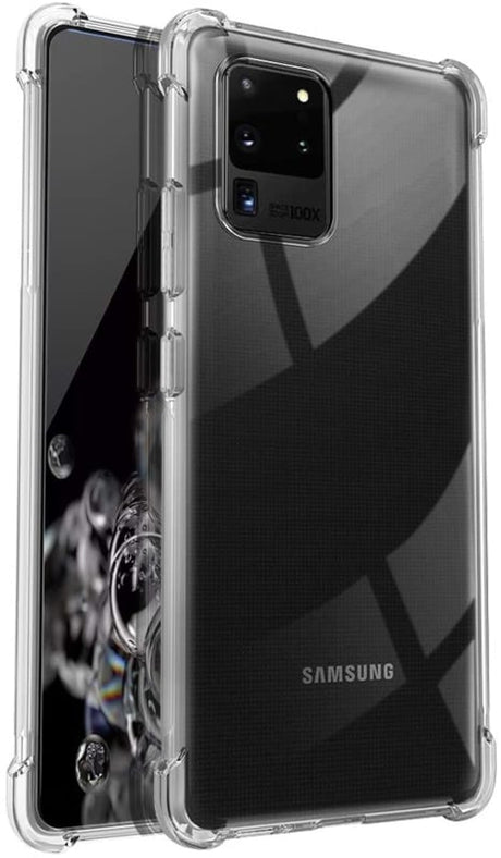 Galaxy S20 Ultra Transparant Soft TPU Air Cushion Hoesje
