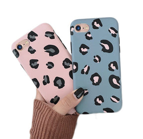 iPhone 7 / 8 / SE 2020-2022 Soft TPU Hoesje Luipaard Print