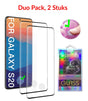 2 STUKS Galaxy S20 Case Friendly 3D Tempered Glass Screen Protector