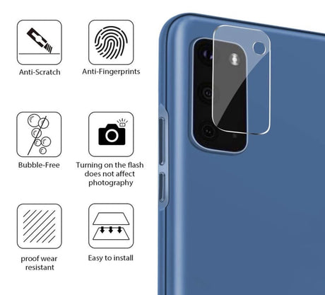 Galaxy S20 Plus Camera Lens Tempered Glass Protector