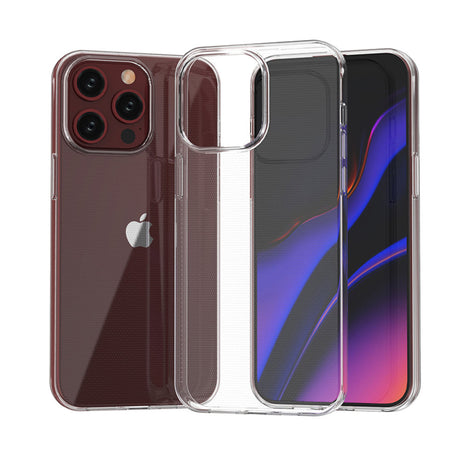 iPhone 15 Pro Max Premium Soft TPU Hoesje Transparant