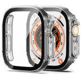Apple Watch Ultra 49MM Hard PC + Tempered Glass Hoesje