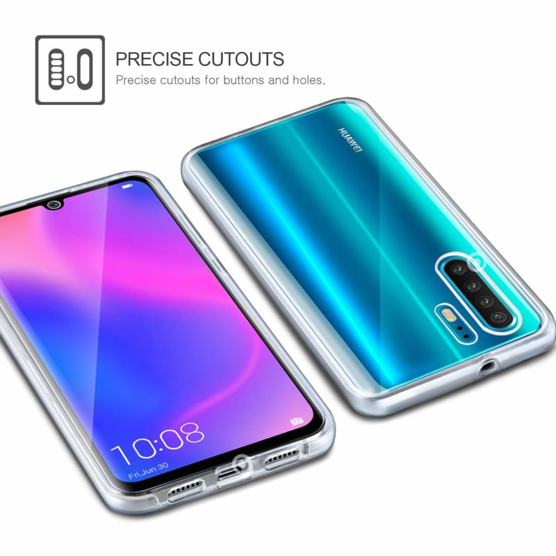 Huawei P30 Pro 360° Ultra Clear Hybrid PC + TPU Hoesje
