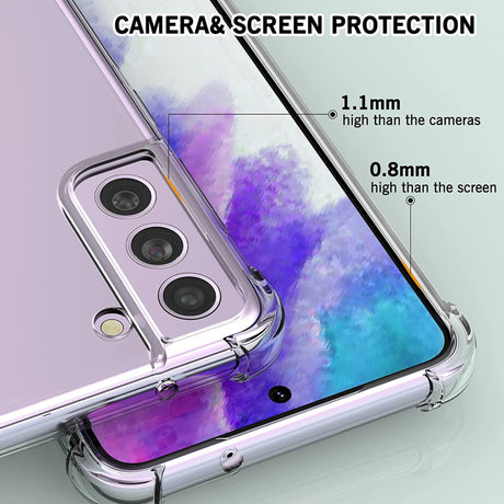 Galaxy S21 FE Transparant Soft TPU Air Cushion Hoesje