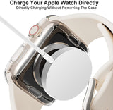 Apple Watch Series 10/11 46MM Transparant Soft TPU Hoesje Full Cover