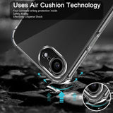 iPhone 16e Transparant Soft TPU Air Cushion Hoesje