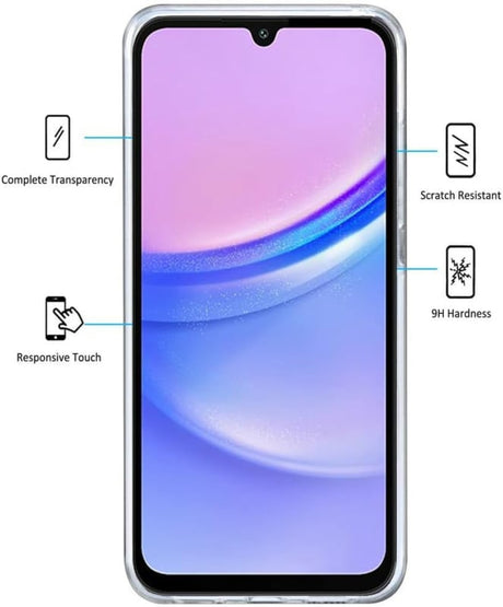 Galaxy A16 4G/5G 360° Ultra Clear Hybrid PC + TPU Hoesje