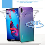 Huawei P20 360° Full Cover Transparant TPU Hoesje