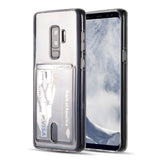 Galaxy S9 Plus Transparant TPU Hoesje Met Pasjesvakje