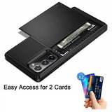 Galaxy Note 20 Ultra Slide Armor Hoesje Met Pashouder