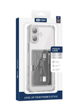 iPhone 17 Transparant TPU Hoesje Met Card Slot - Pasjesvakje