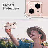 iPhone 15 Transparant Soft TPU Air Cushion Hoesje