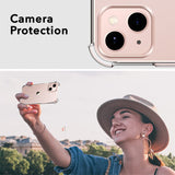 iPhone 14 Transparant Soft TPU Air Cushion Hoesje