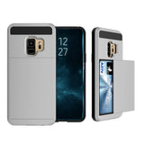 Galaxy S9 Slide Armor Hoesje Met Pashouder