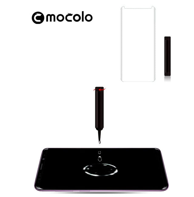 Galaxy Note 9 Extra Set Premium Glass + Liquid Glue