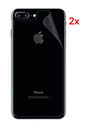2 STUKS iPhone 7 Plus / 8 Plus Transparant Folie Achterkant Protector