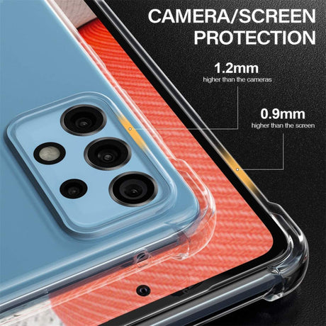 Galaxy A72 Transparant Soft TPU Air Cushion Hoesje