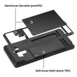 Galaxy Note 9 Slide Armor Hoesje Met Pashouder