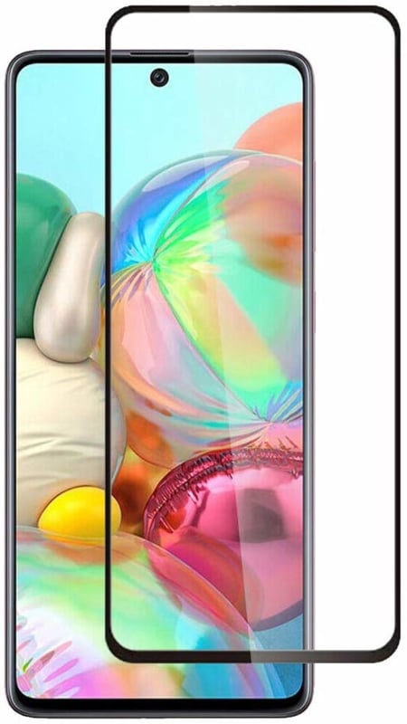 Galaxy A51 Full Cover Full Glue Tempered Glass Protector
